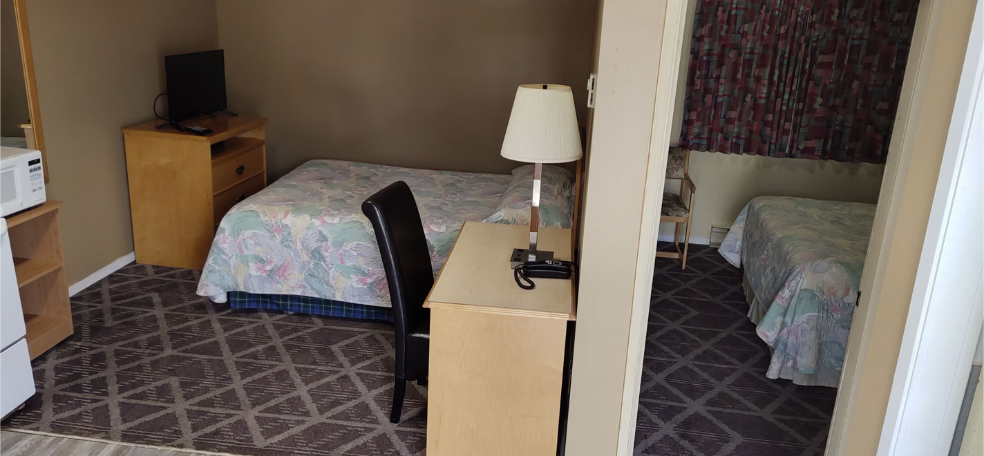 Hotel accommodation Quesnel, BC